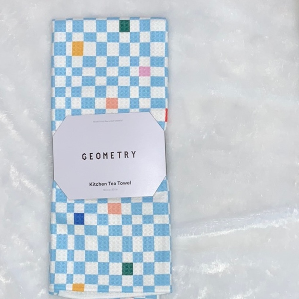 Geometry Kitchen Tea Towel 18”x30”
